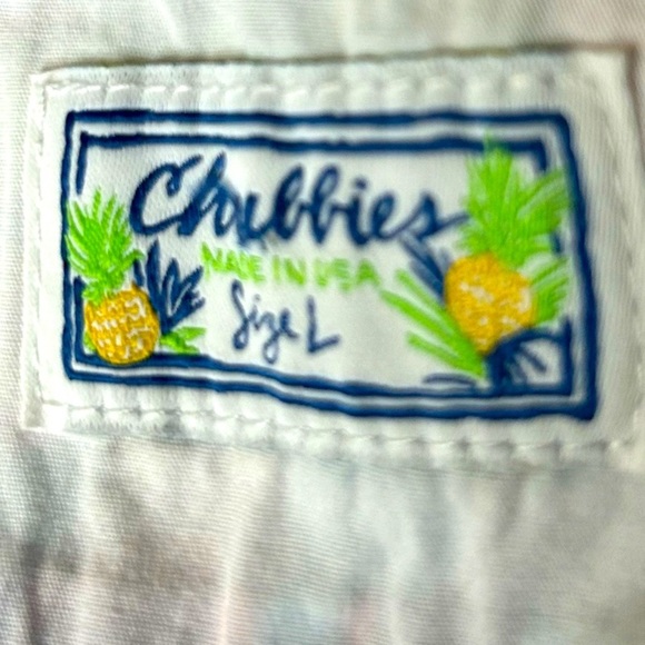 CHUBBIES Shorts  Sz L  preloved - Picture 4 of 5